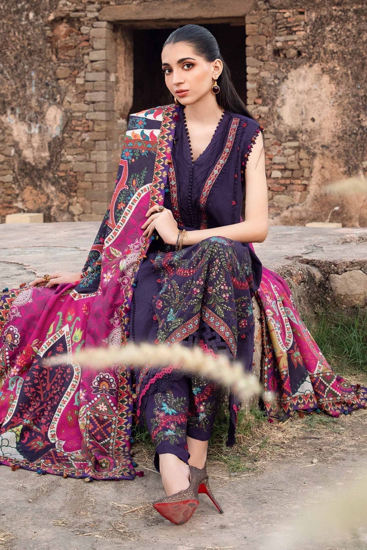 Maria B | M Prints Winter 24 | MPT-2402-A - House Of Hania