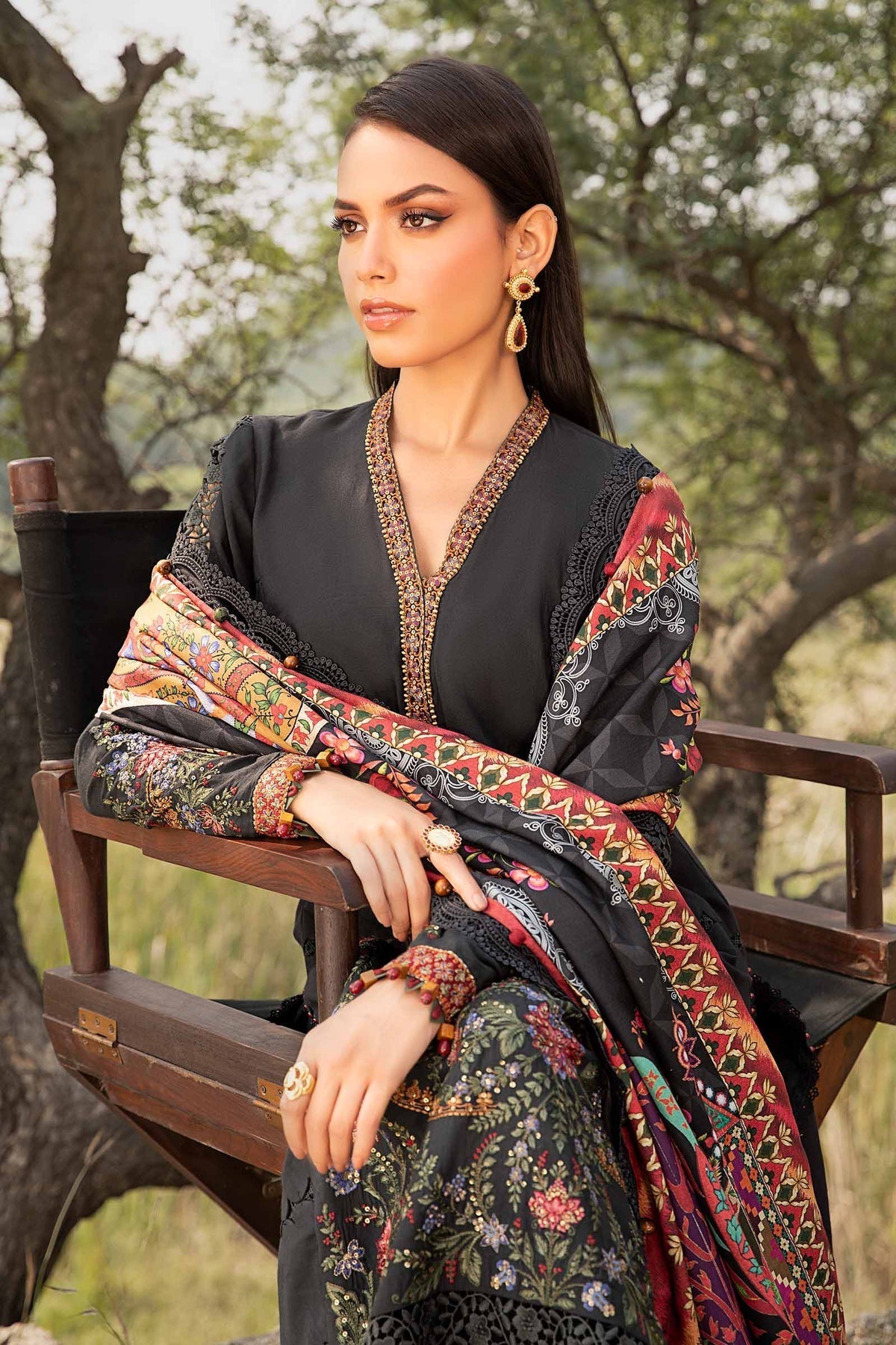 Maria B | M Prints Winter 24 | MPT-2402-B - House Of Hania