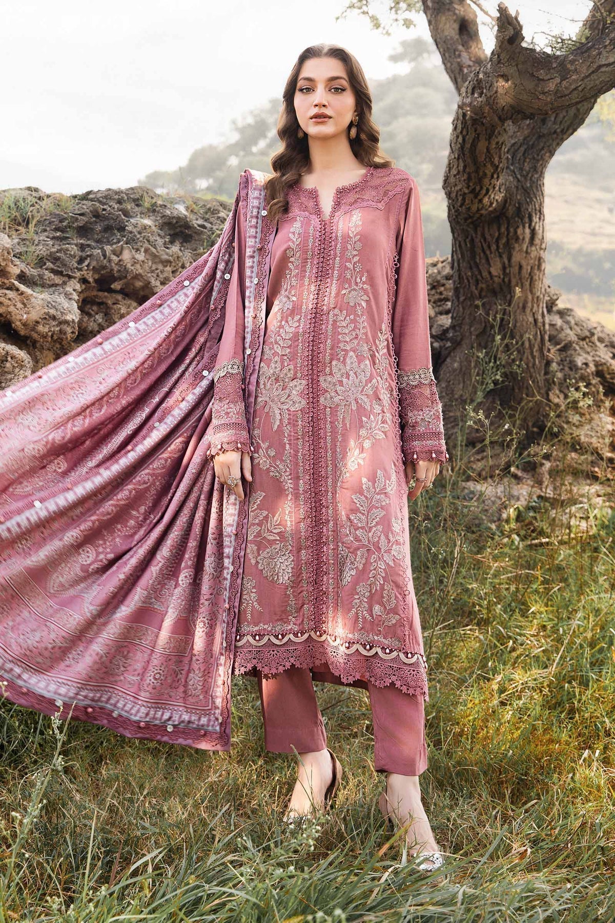 Maria B | M Prints Winter 24 | MPT-2404-A - House Of Hania