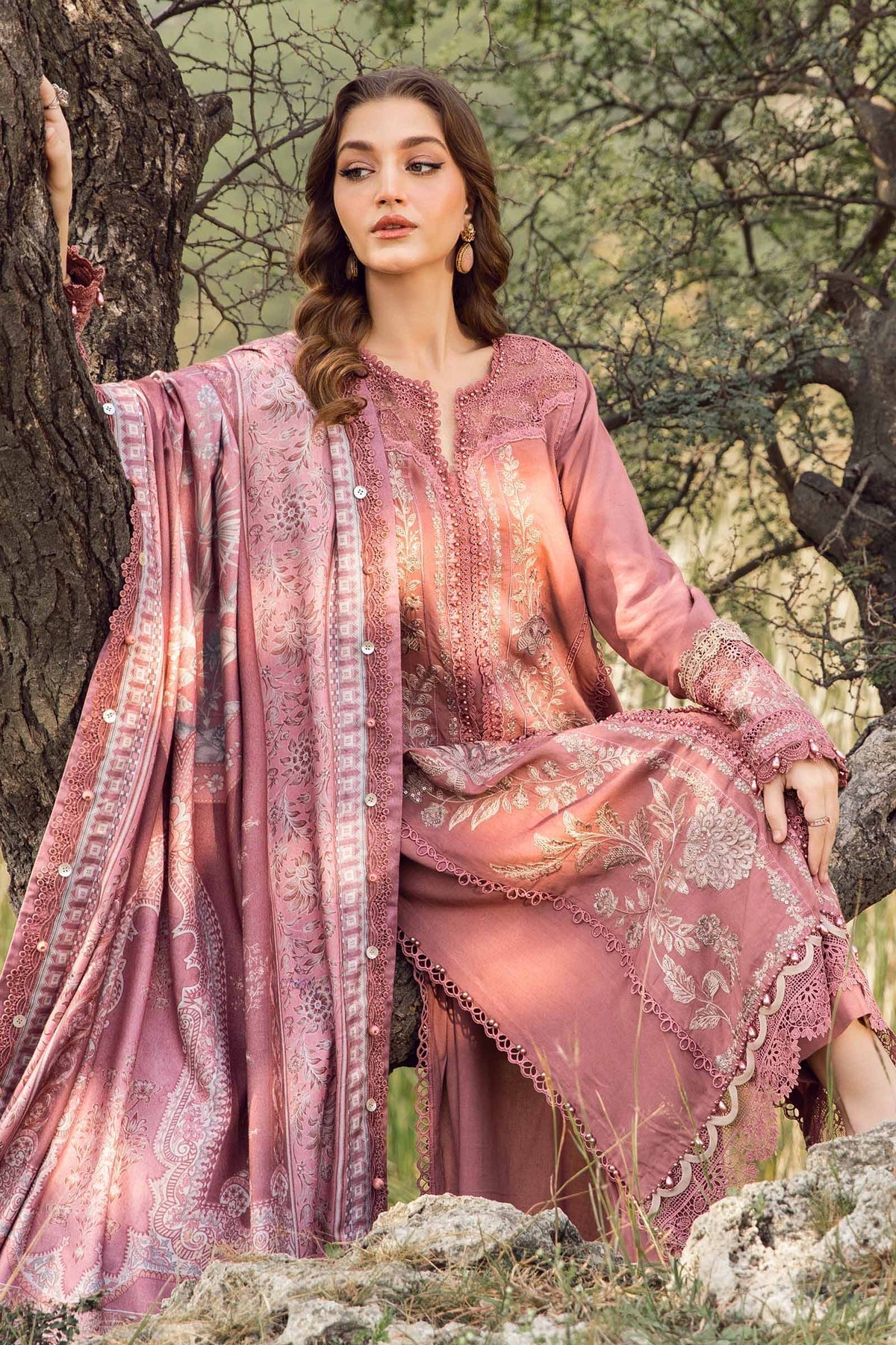 Maria B | M Prints Winter 24 | MPT-2404-A - House Of Hania