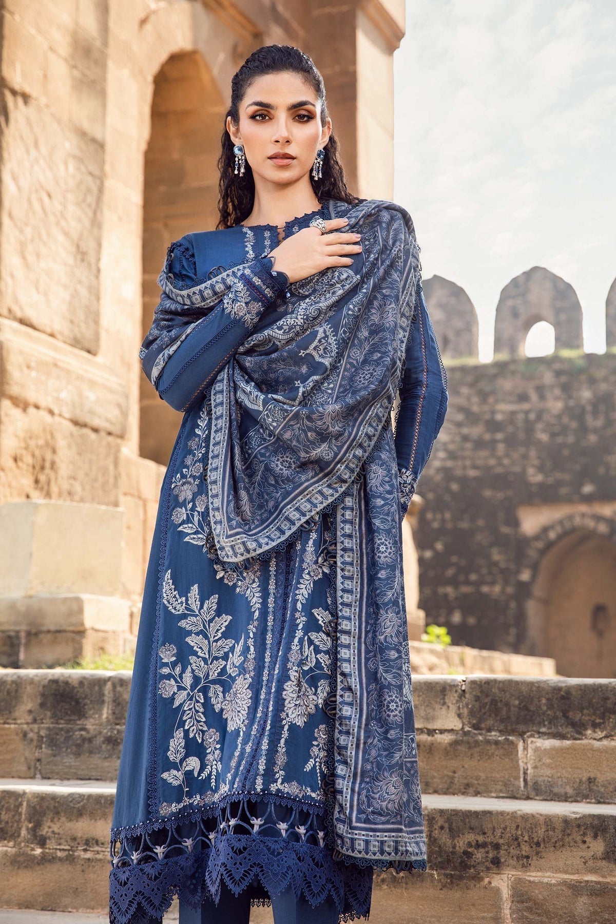 Maria B | M Prints Winter 24 | MPT-2404-B - House Of Hania