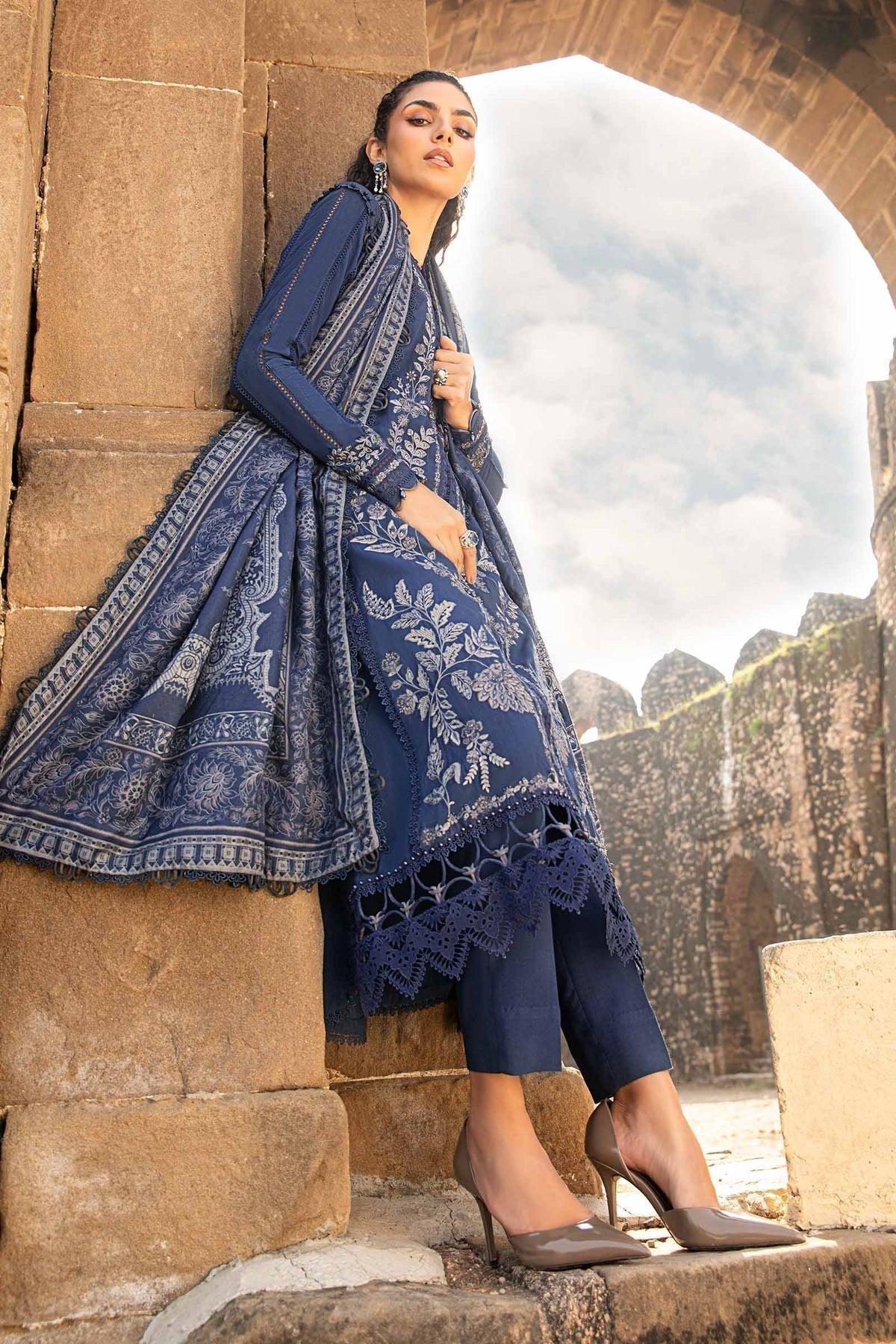 Maria B | M Prints Winter 24 | MPT-2404-B - House Of Hania