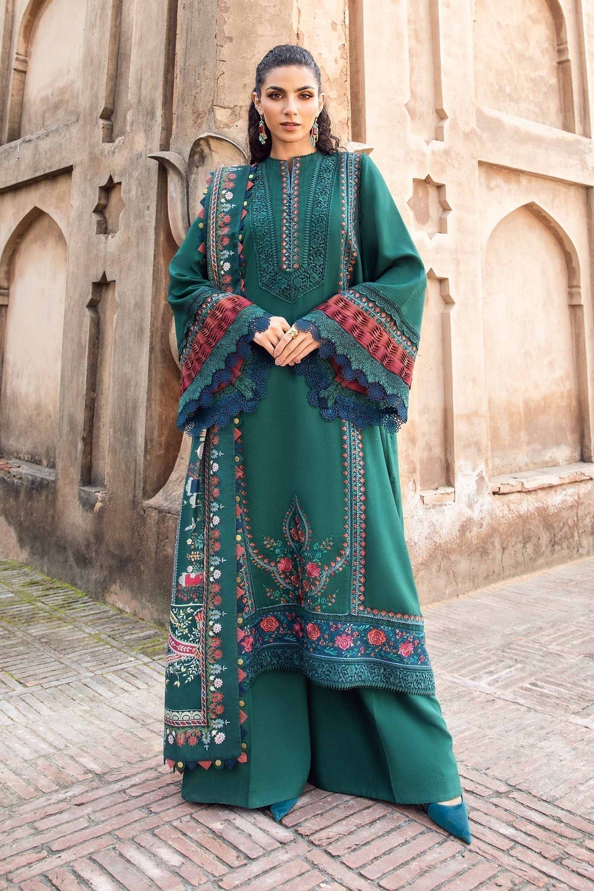 Maria B | M Prints Winter 24 | MPT-2405-B - House Of Hania