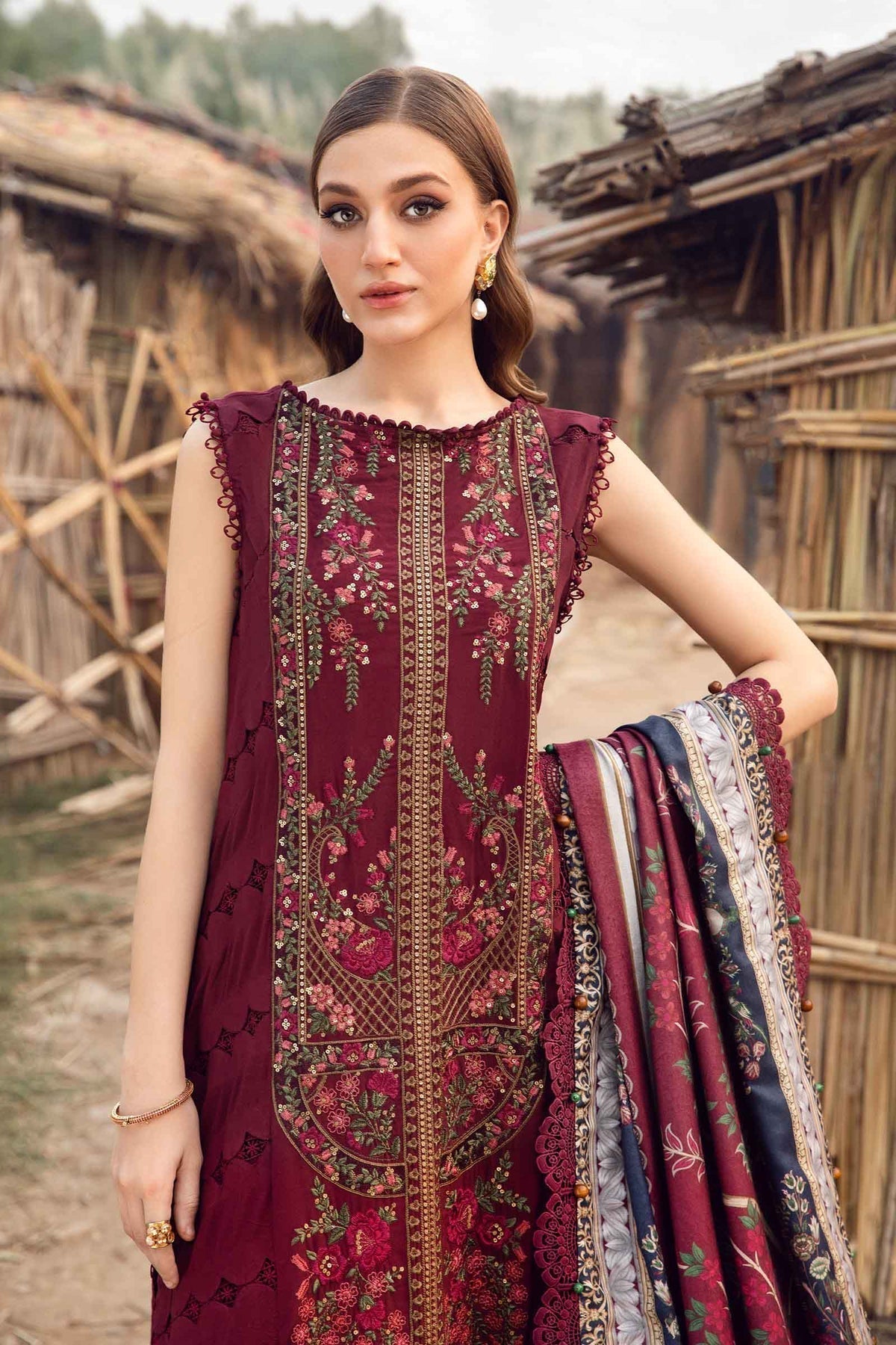 Maria B | M Prints Winter 24 | MPT-2406-B - House Of Hania