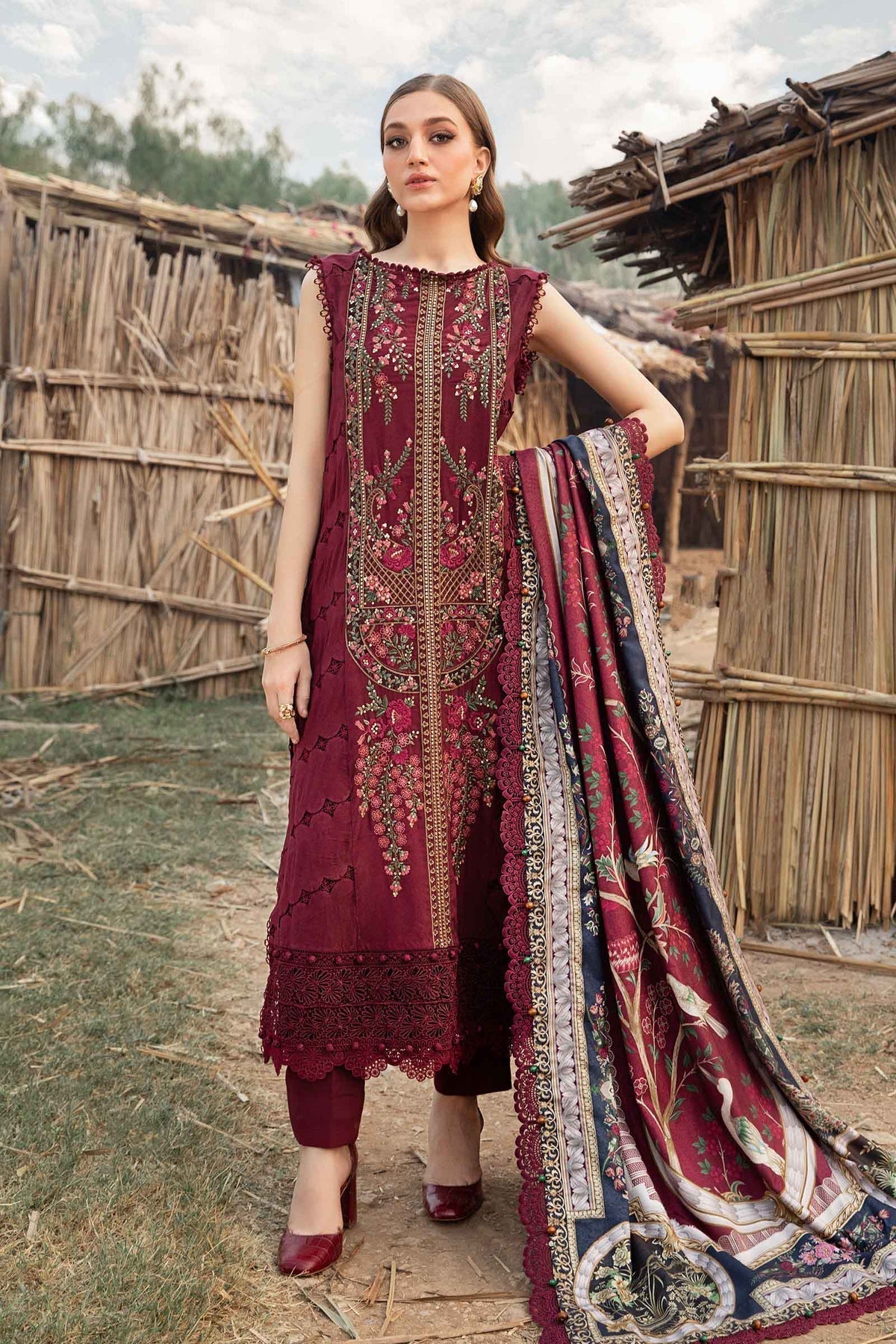 Maria B | M Prints Winter 24 | MPT-2406-B - House Of Hania