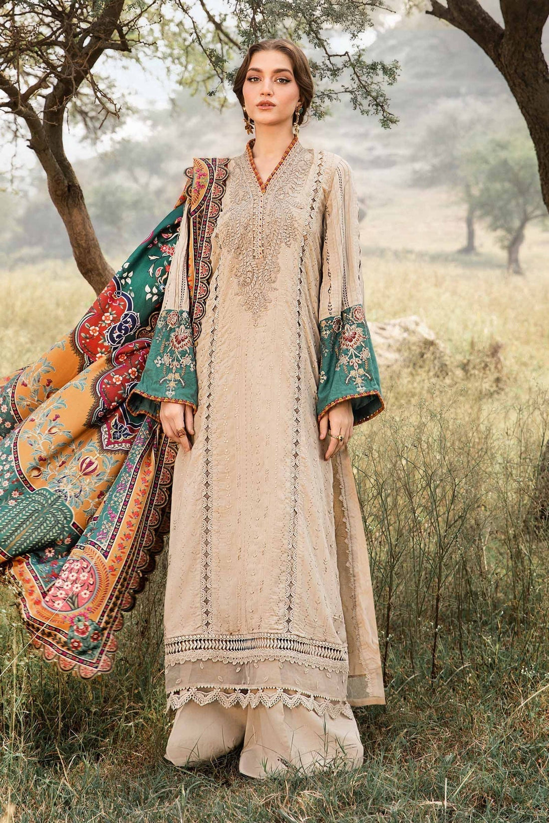 Maria B | M Prints Winter 24 | MPT-2407-A - House Of Hania