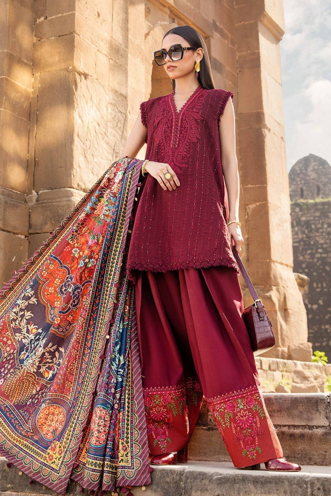 Maria B | M Prints Winter 24 | MPT-2407-B - House Of Hania