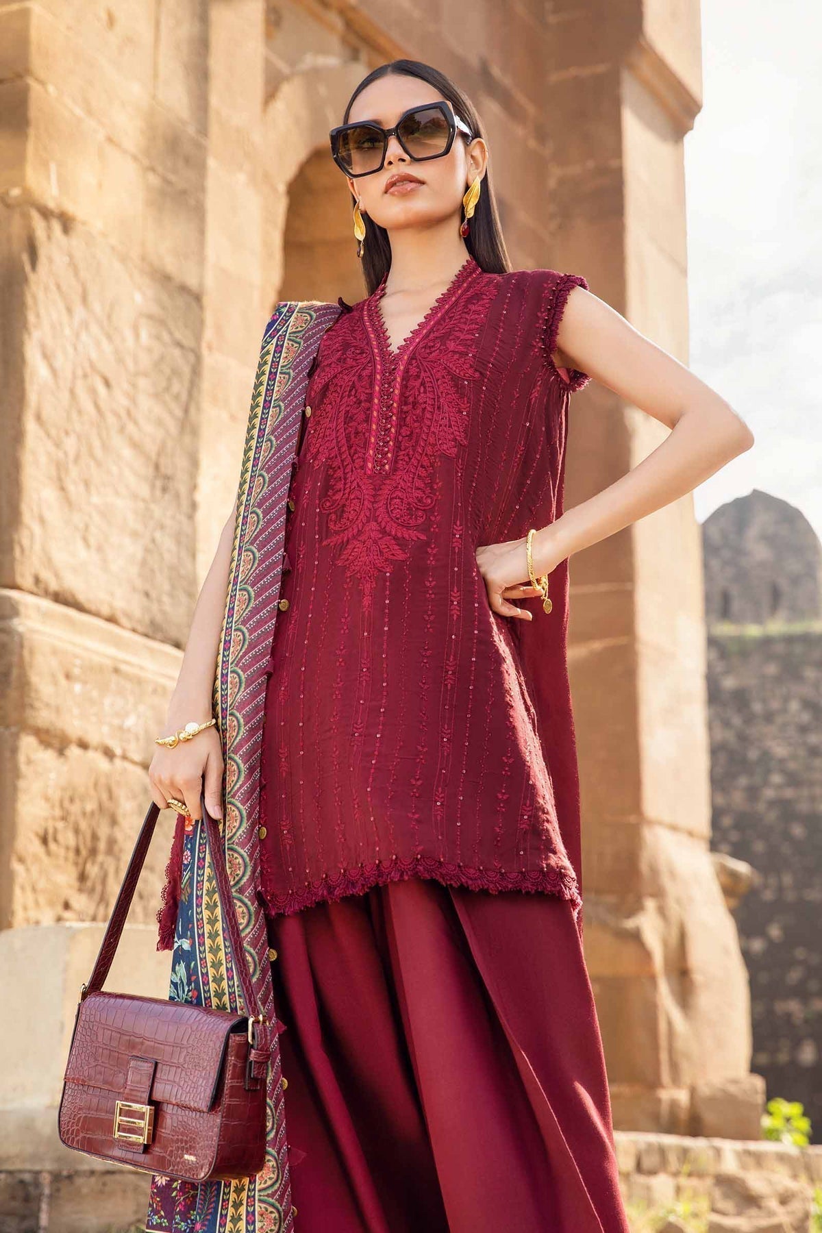 Maria B | M Prints Winter 24 | MPT-2407-B - House Of Hania