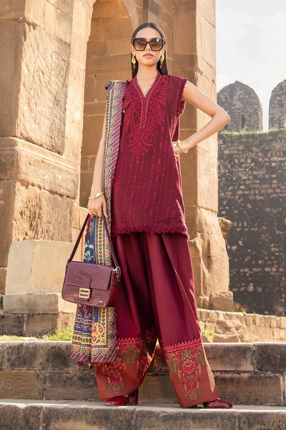 Maria B | M Prints Winter 24 | MPT-2407-B - House Of Hania