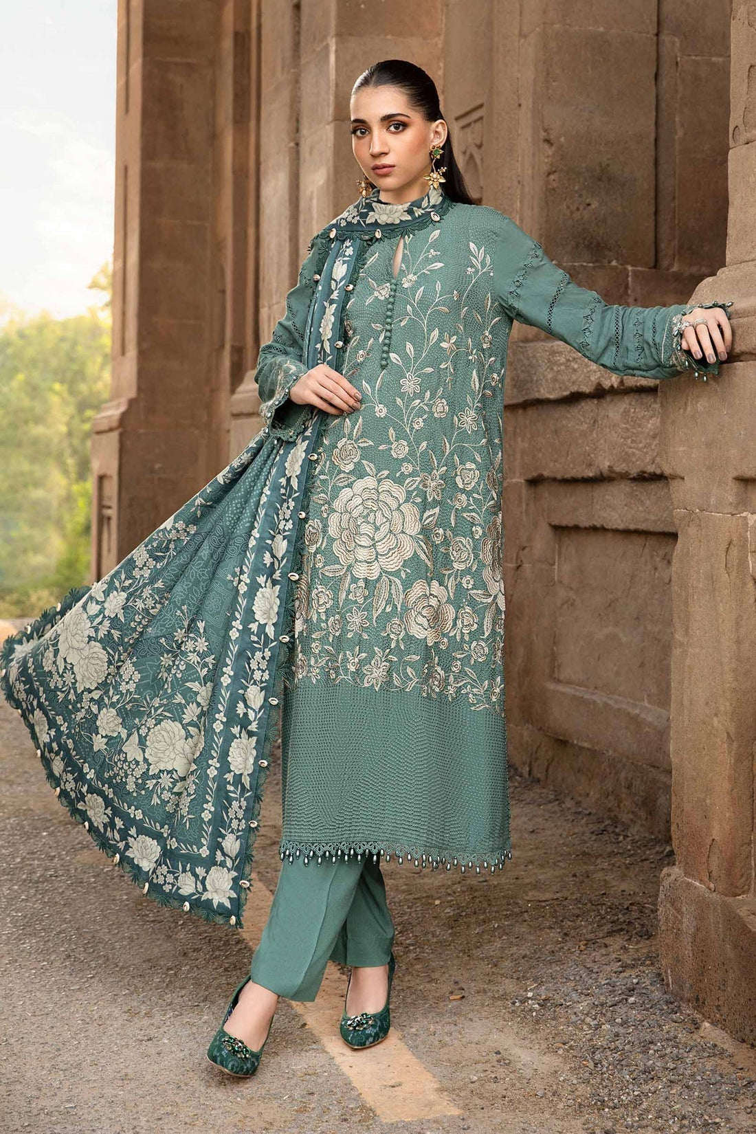 Maria B | M Prints Winter 24 | MPT-2408-A - House Of Hania