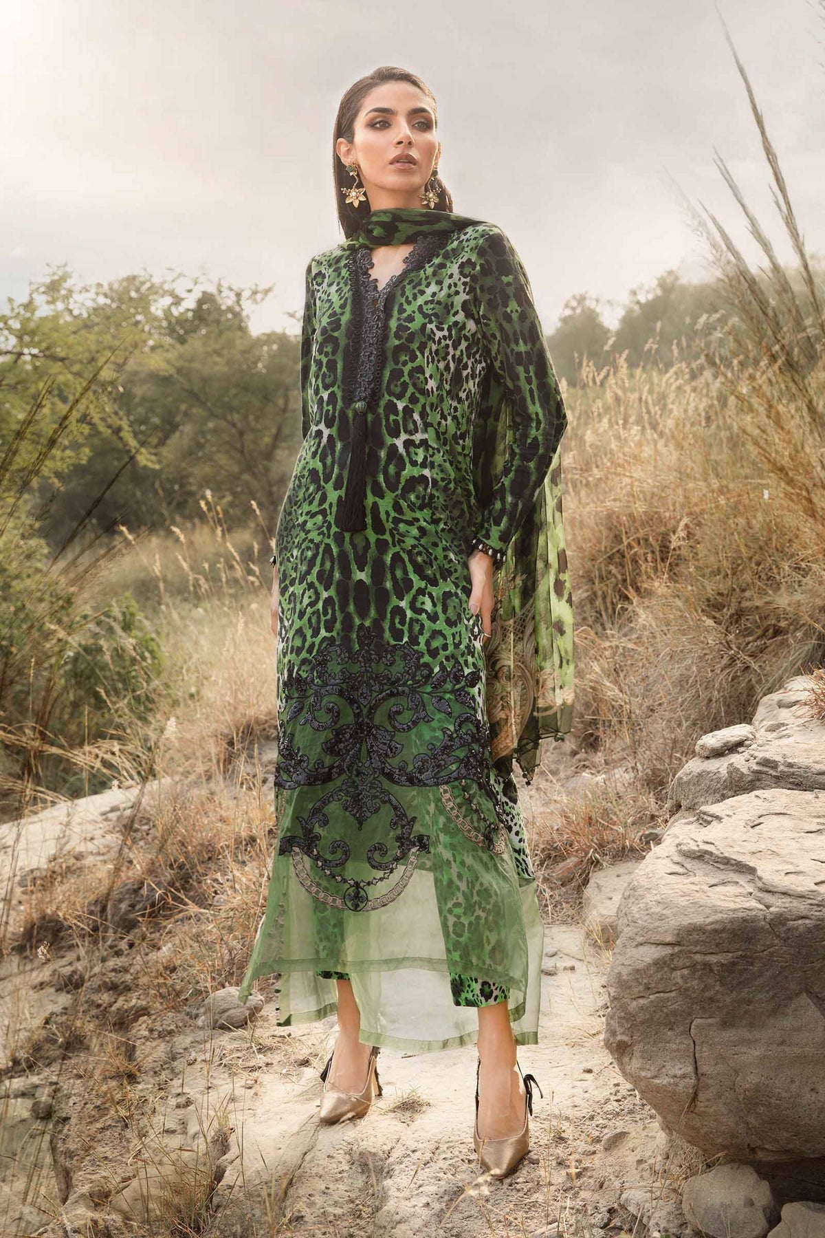 Maria B | M Prints Winter 24 | MPT-2409-A - House Of Hania