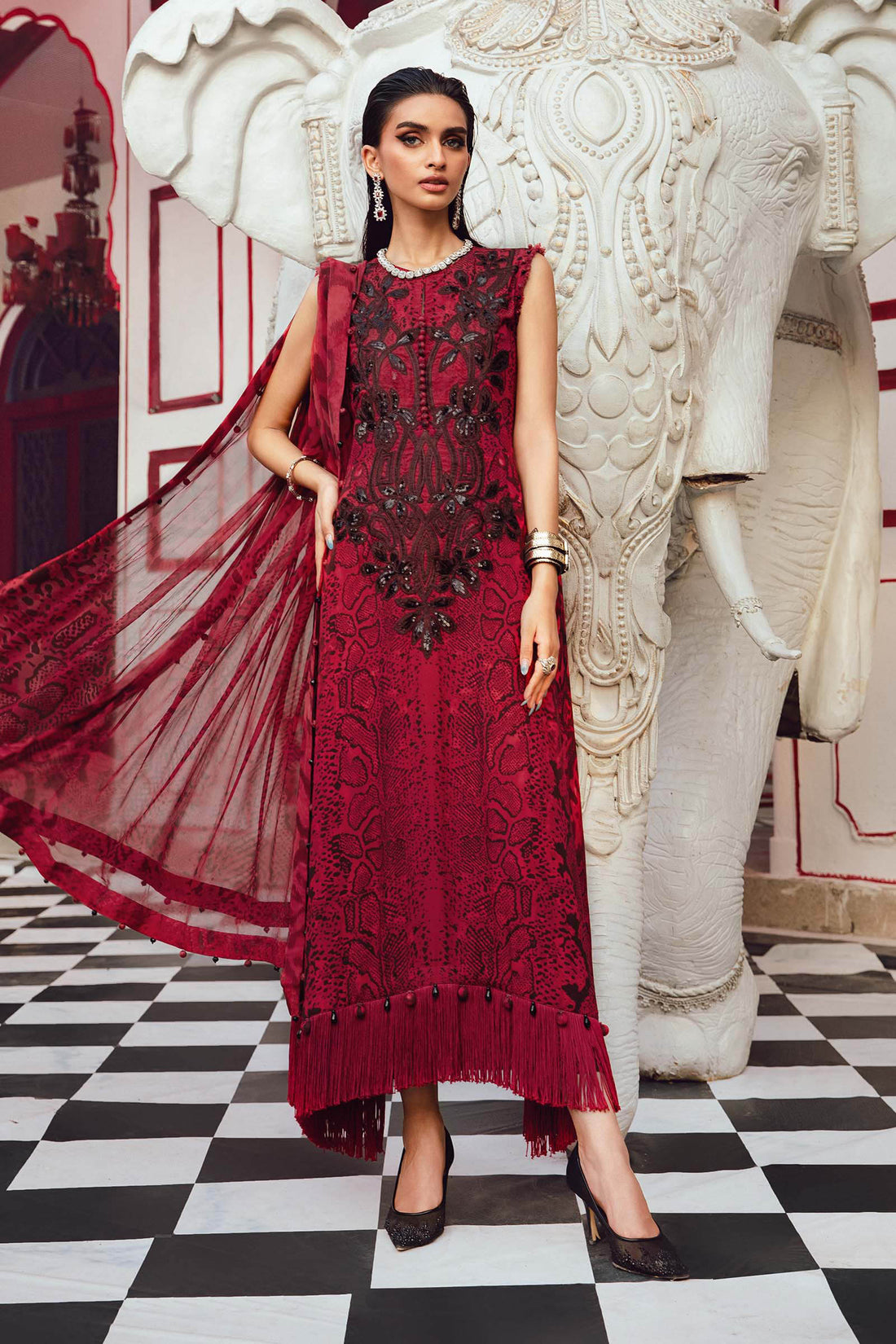 Maria B | M Prints Winter 25 | MPT-2702-A - House Of Hania
