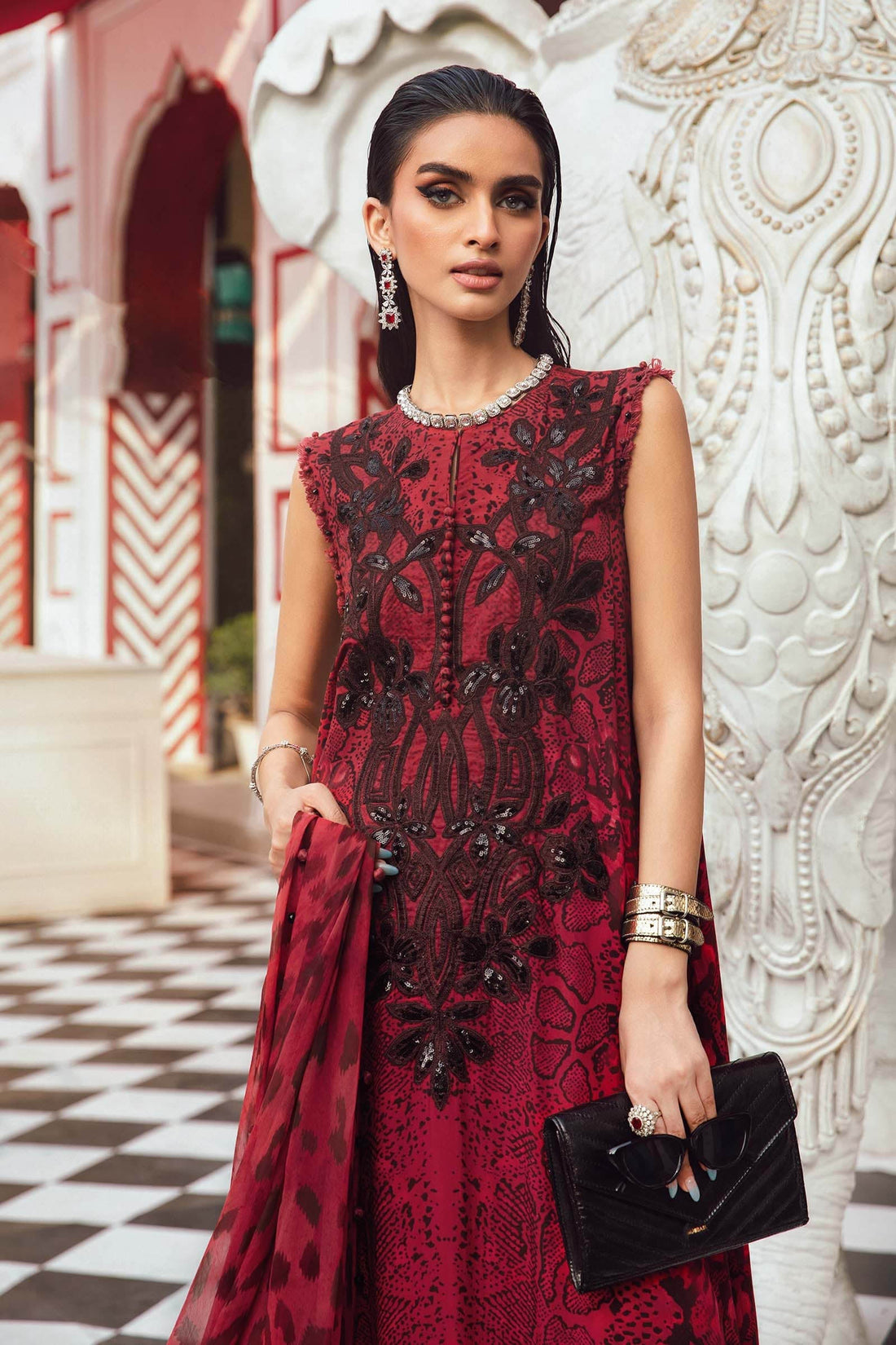 Maria B | M Prints Winter 25 | MPT-2702-A - House Of Hania