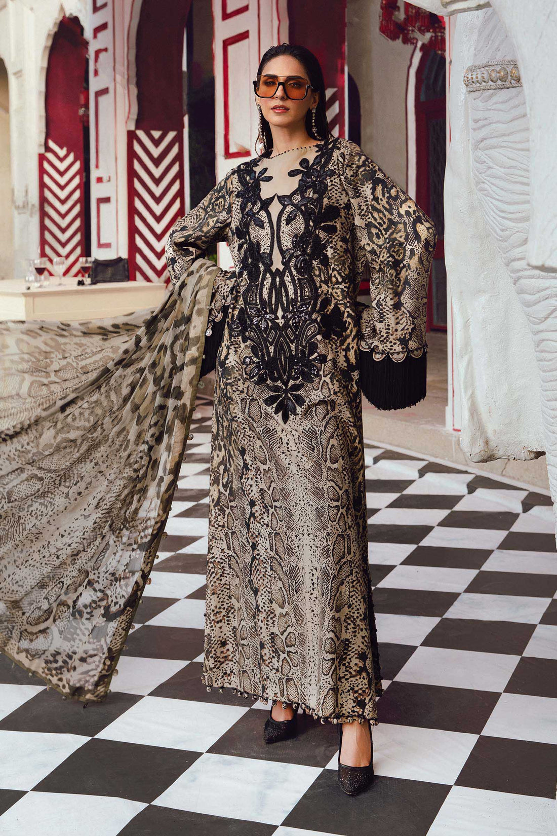 Maria B | M Prints Winter 25 | MPT-2702-B - House Of Hania