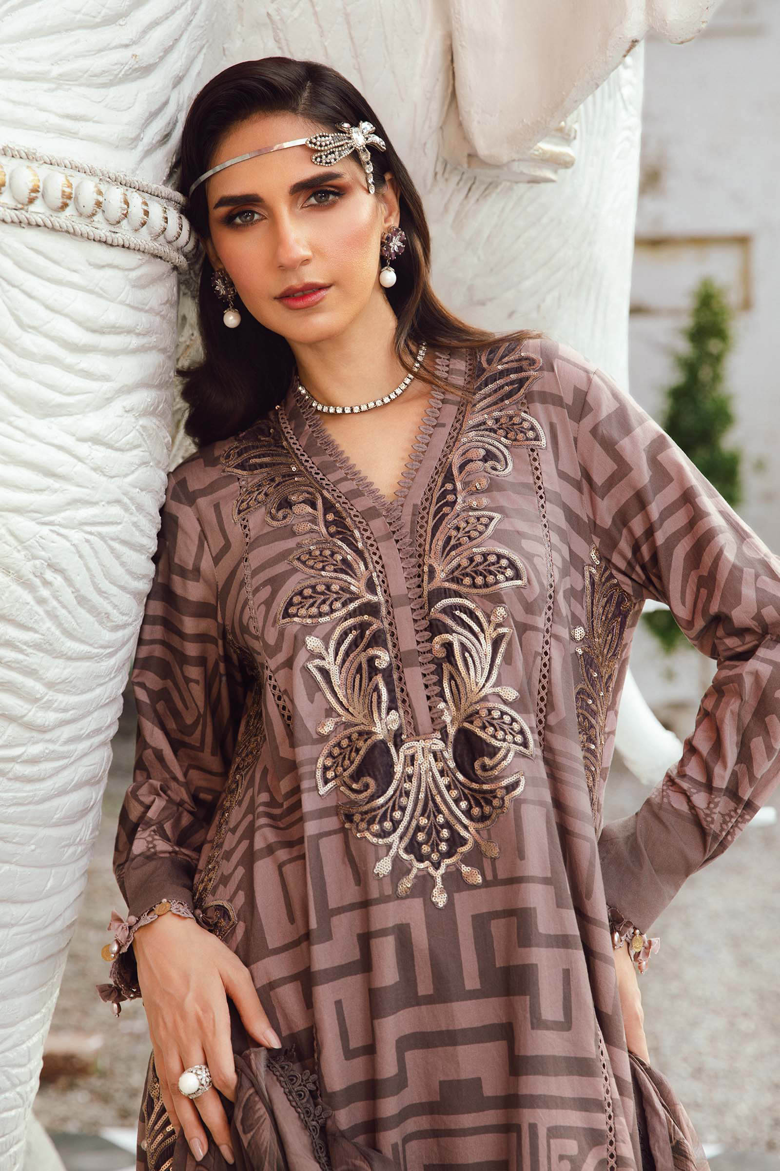 Maria B | M Prints Winter 25 | MPT-2703-B - House Of Hania