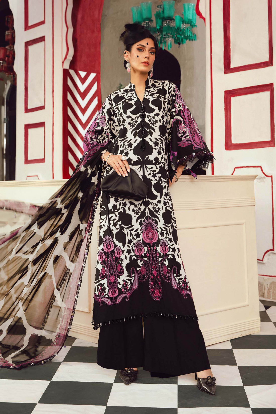 Maria B | M Prints Winter 25 | MPT-2704-B - House Of Hania