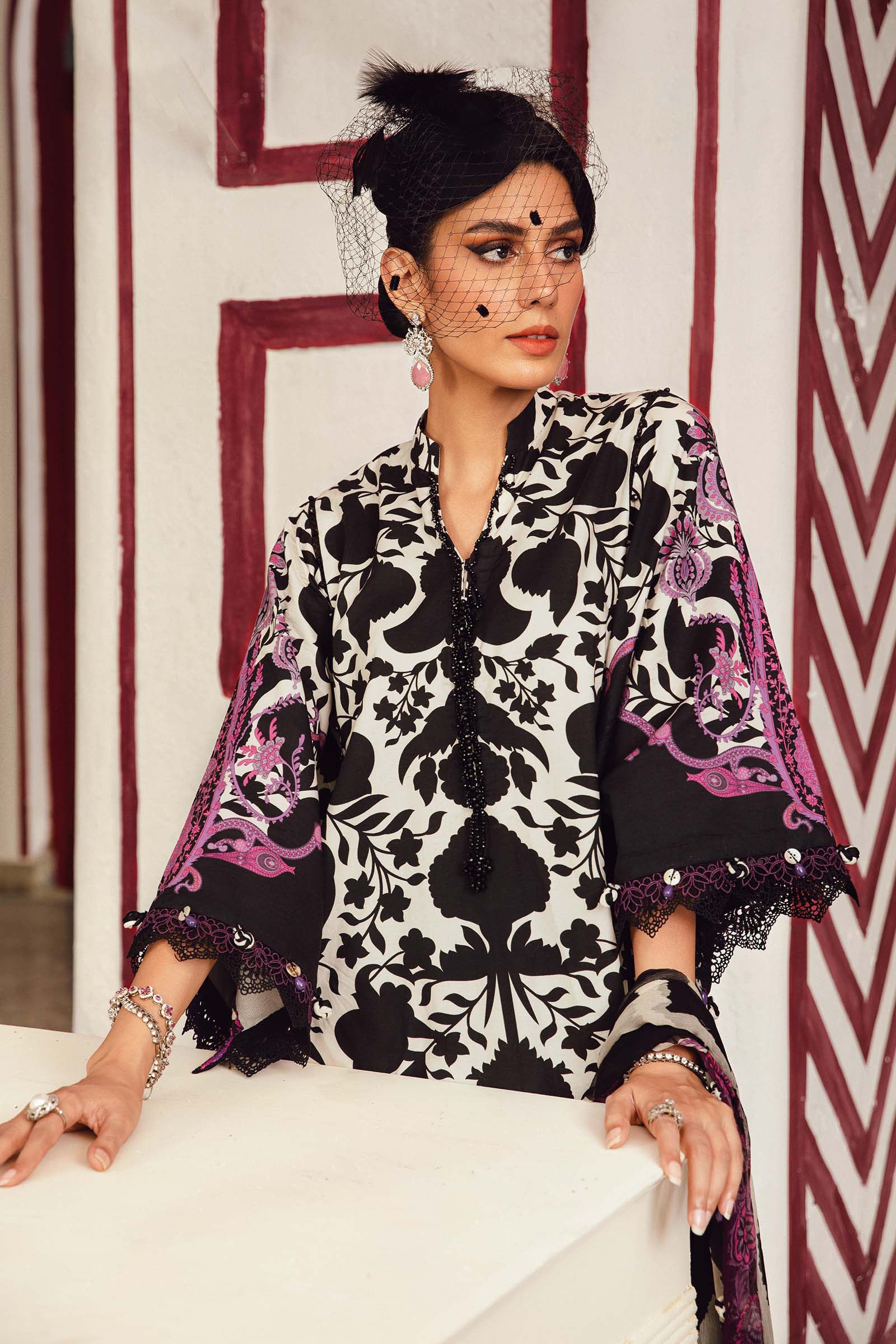 Maria B | M Prints Winter 25 | MPT-2704-B - House Of Hania