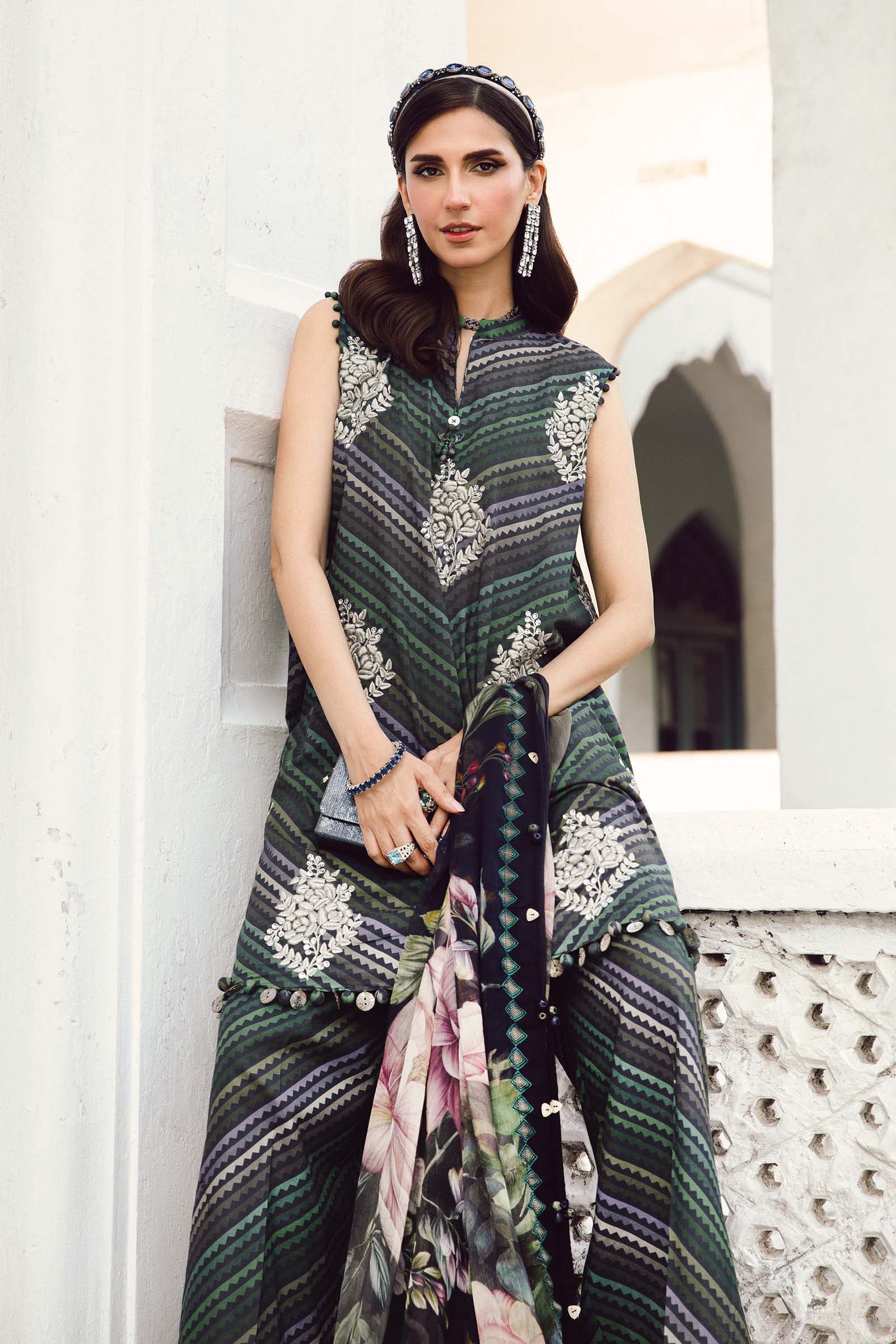 Maria B | M Prints Winter 25 |  MPT-2705-A - House Of Hania