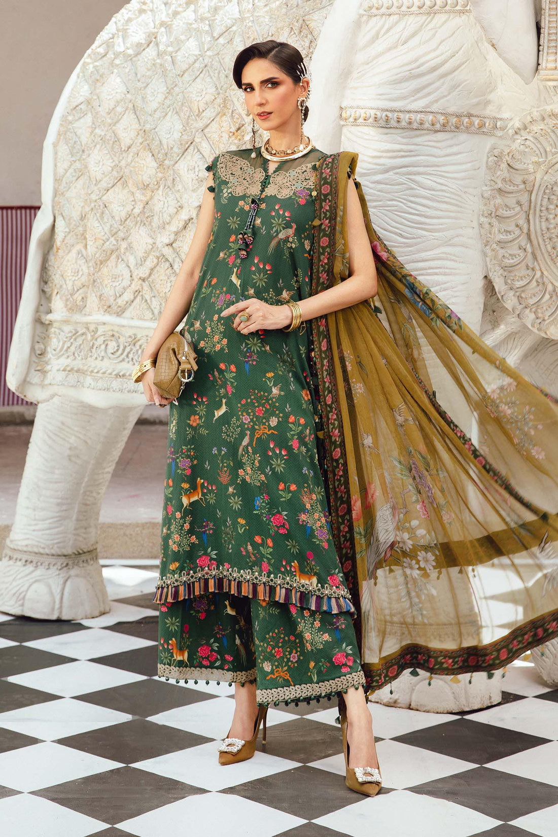 Maria B | M Prints Winter 25 | MPT-2707-B - House Of Hania