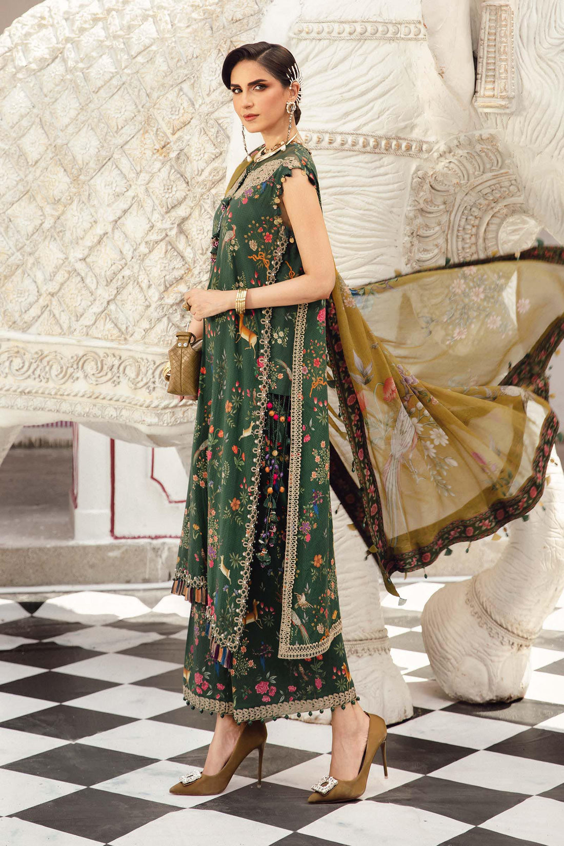 Maria B | M Prints Winter 25 | MPT-2707-B - House Of Hania
