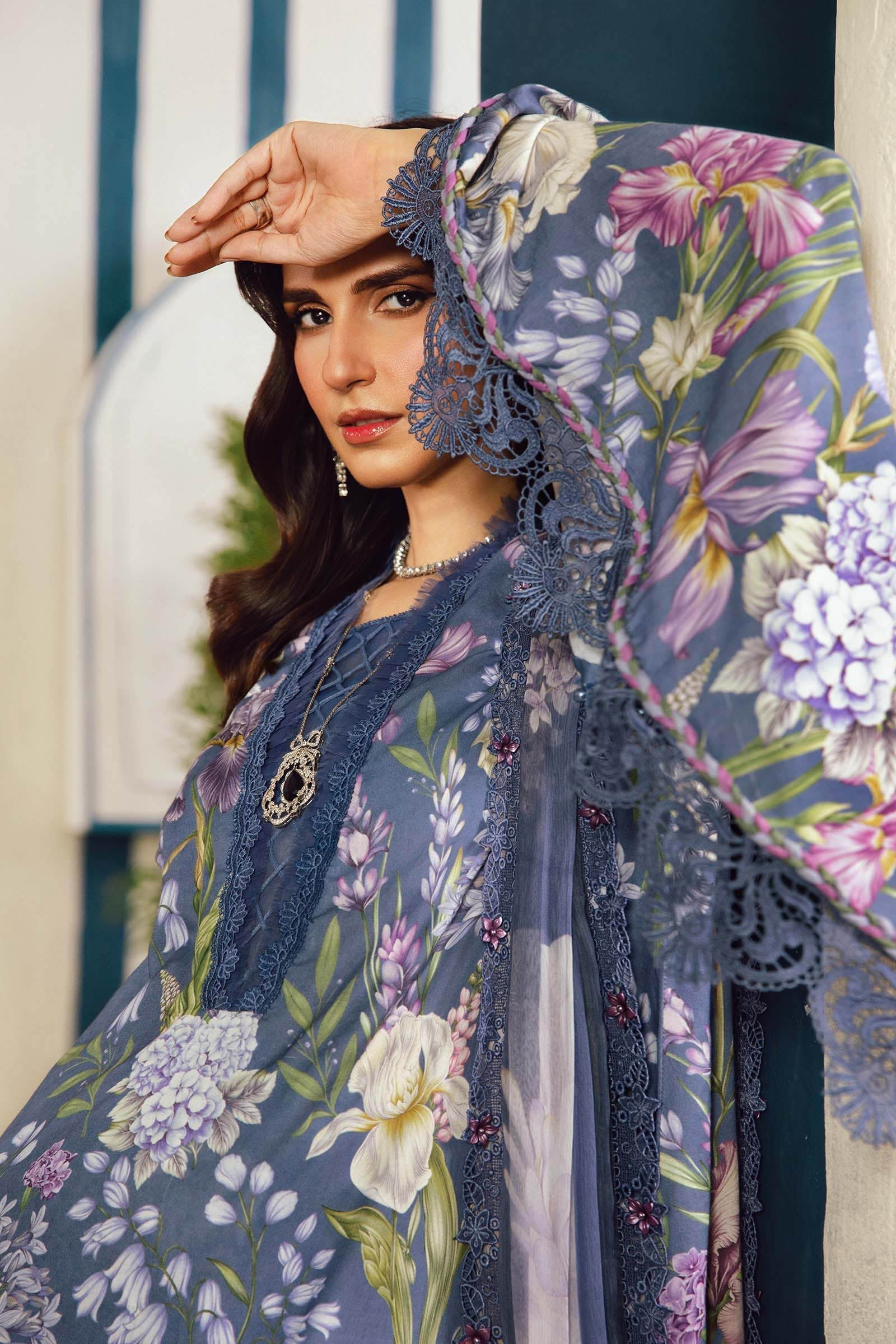 Maria B | M Prints Winter 25 | MPT-2708-B - House Of Hania