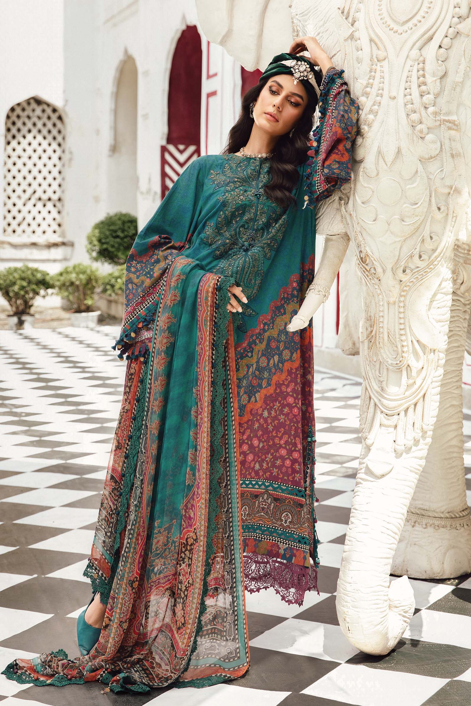 Maria B | M Prints Winter 25 | MPT-2710-B - House Of Hania