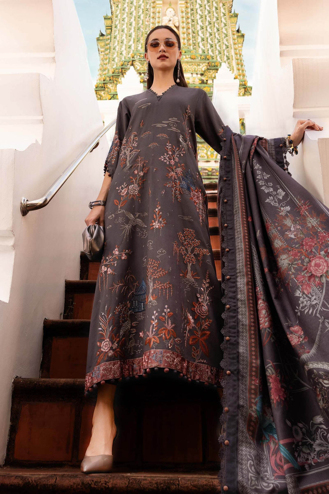 Maria B | M Prints Winter 25 | MPT-2801-B - House Of Hania