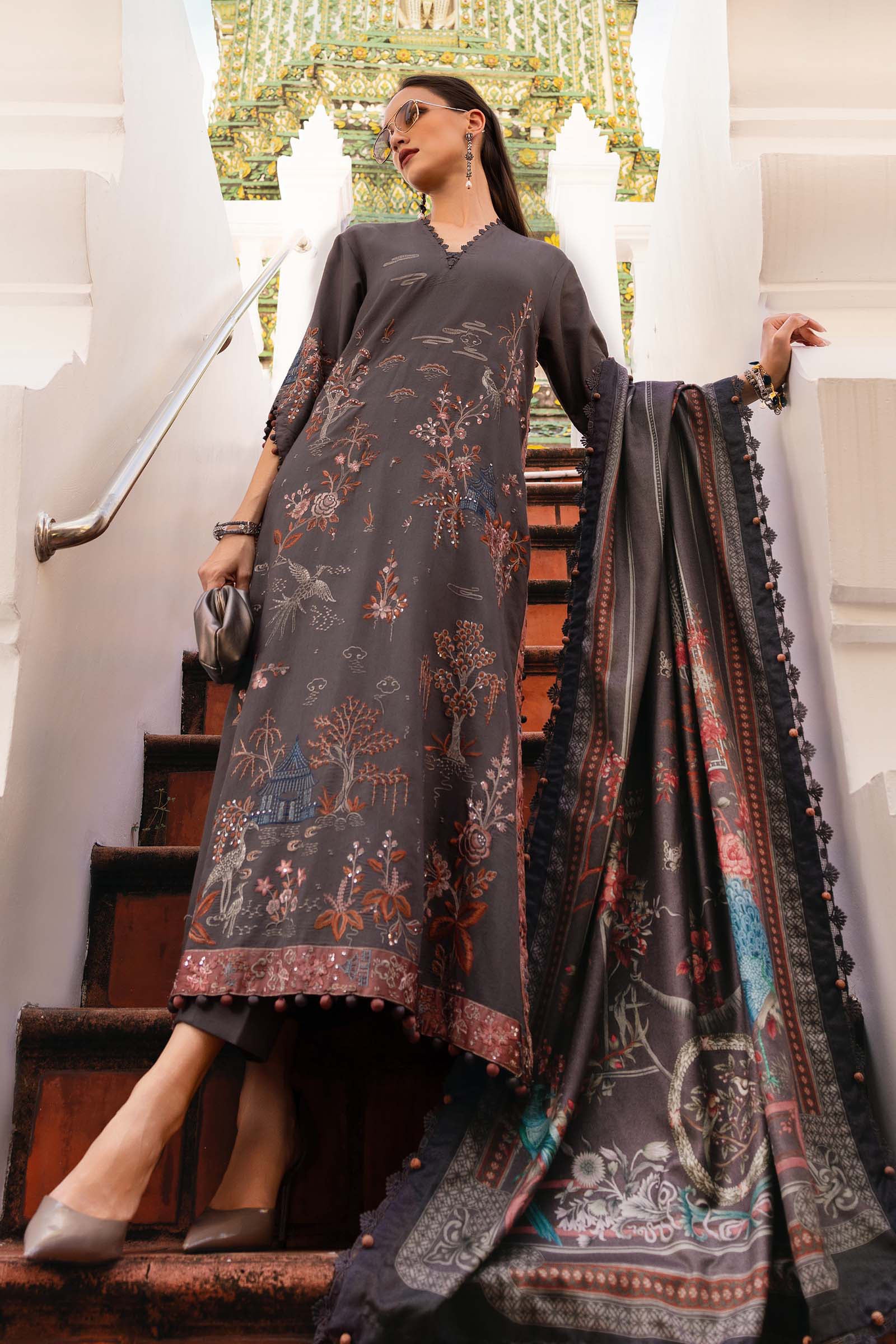Maria B | M Prints Winter 25 | MPT-2801-B - House Of Hania