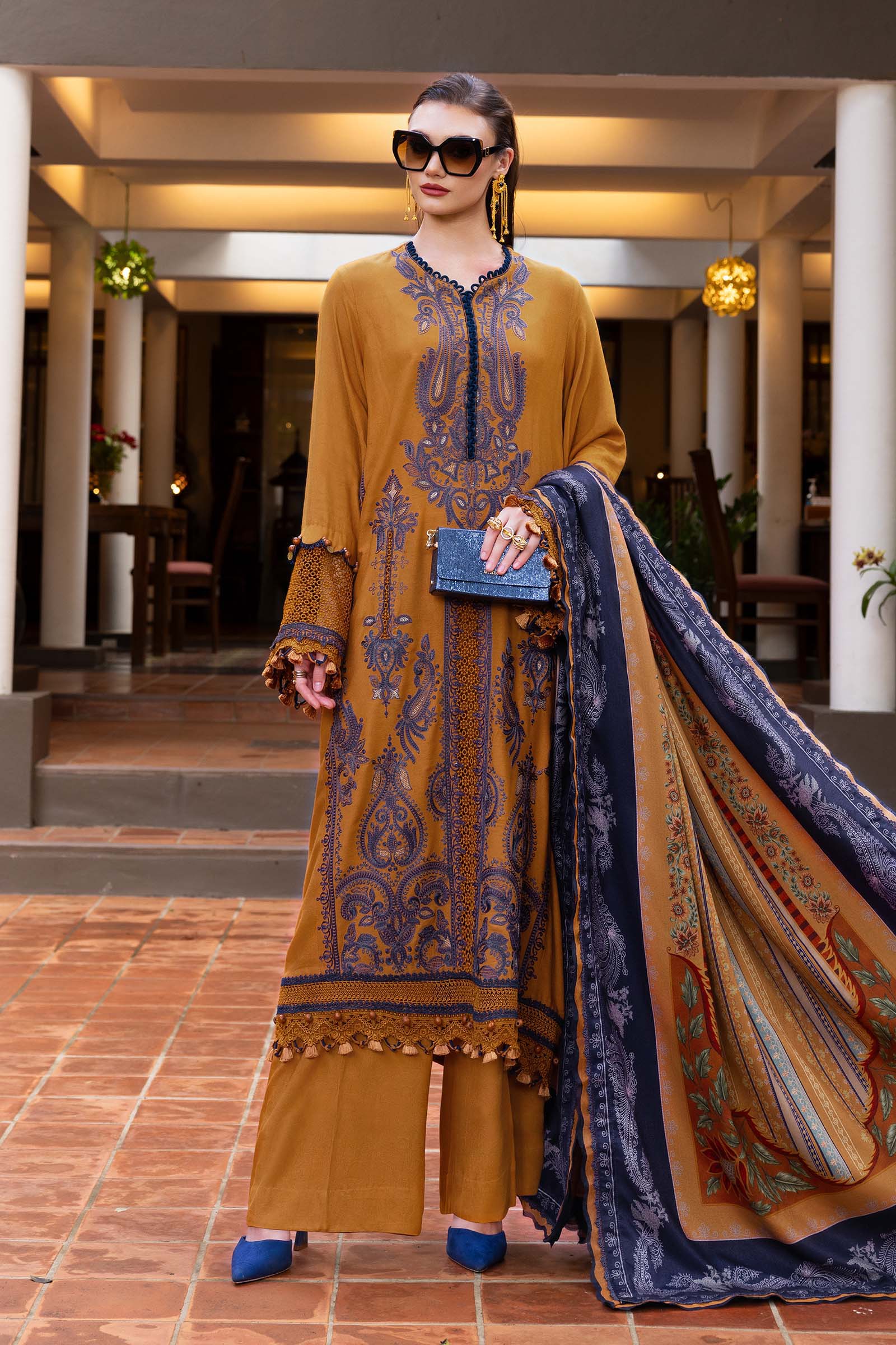 Maria B | M Prints Winter 25 | MPT-2803-A - House Of Hania