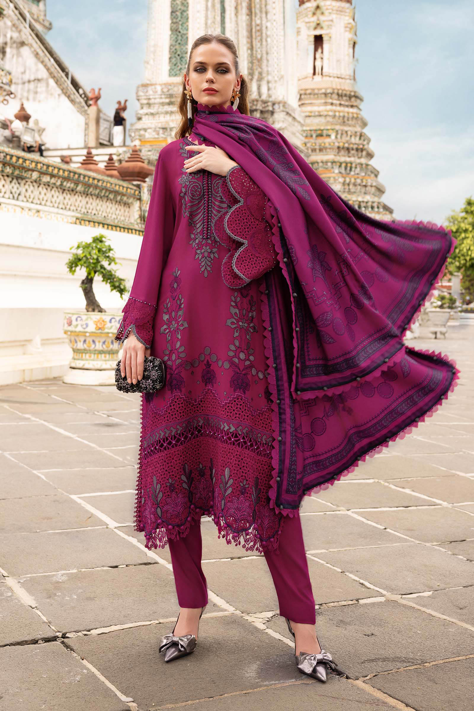 Maria B | M Prints Winter 25 | MPT-2804-B - House Of Hania