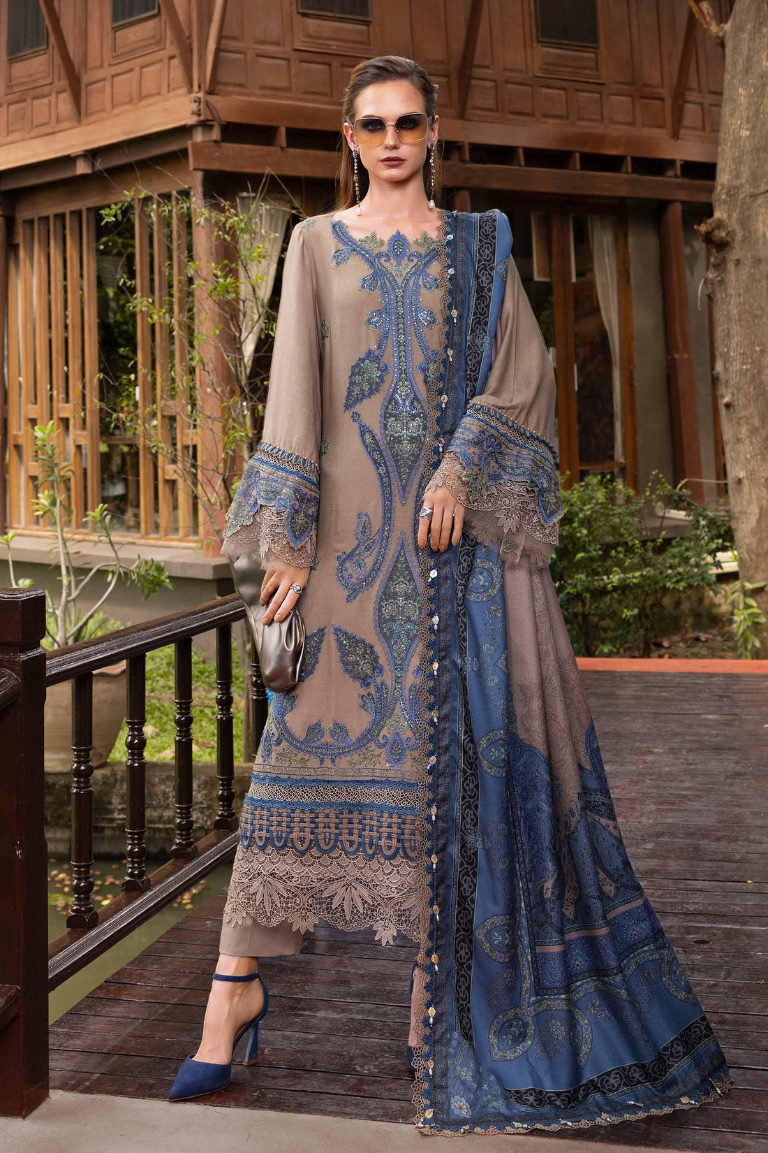 Maria B | M Prints Winter 25 | MPT-2806-A - House Of Hania