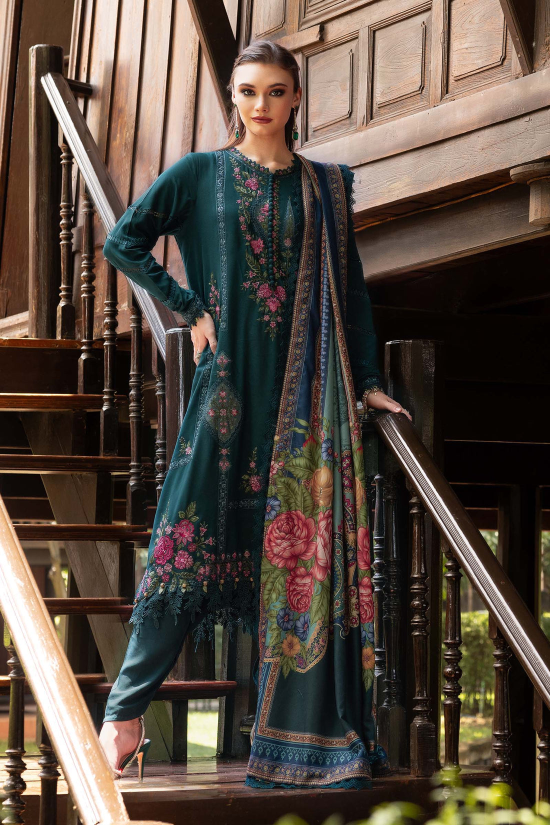 Maria B | M Prints Winter 25 | MPT-2807-B - House Of Hania