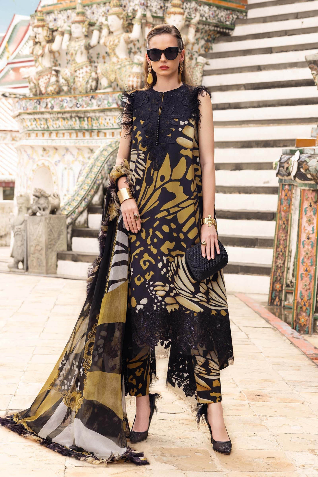Maria B | M Prints Winter 25 | MPT-2809-B - House Of Hania