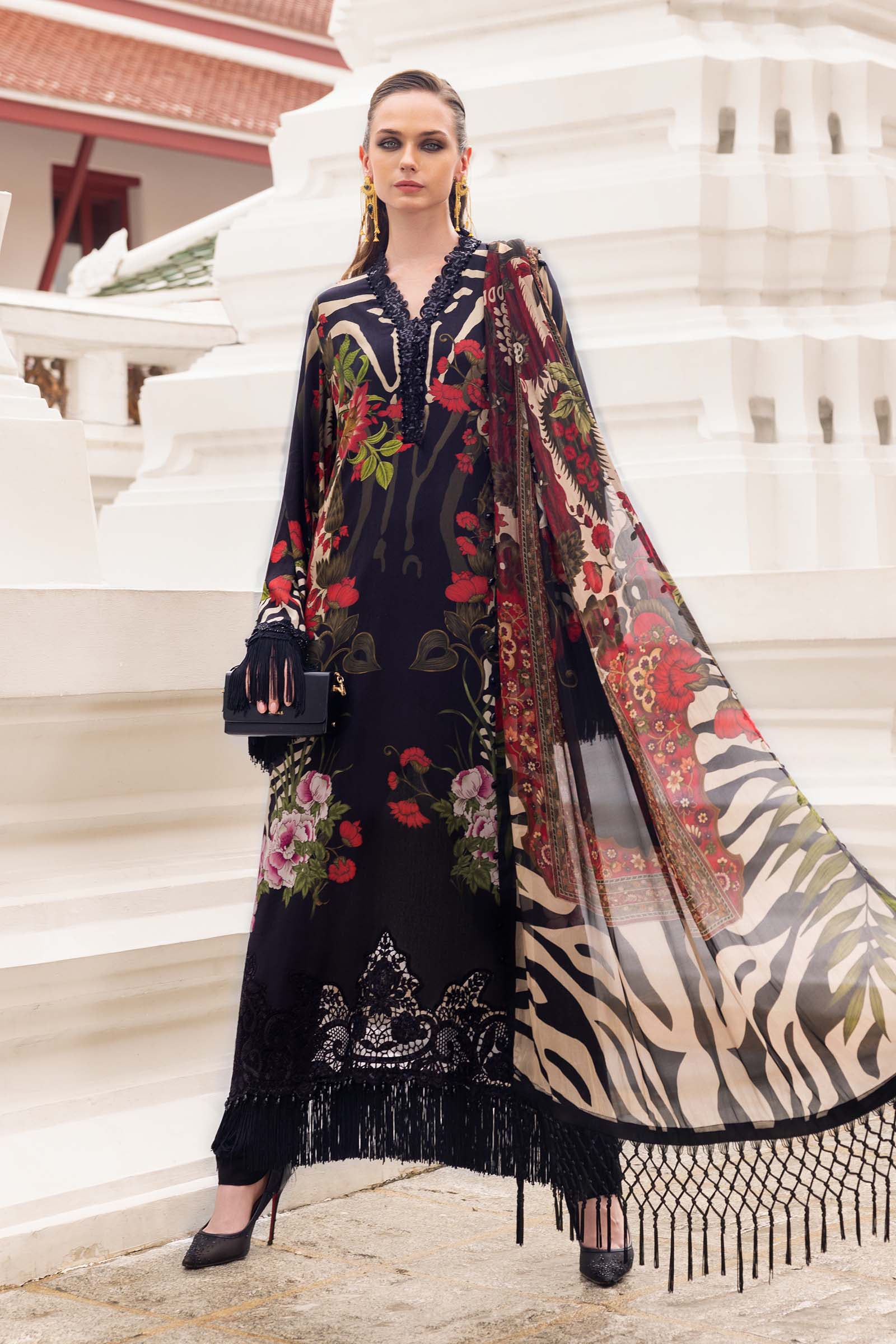Maria B | M Prints Winter 25 | MPT-2810-B - House Of Hania