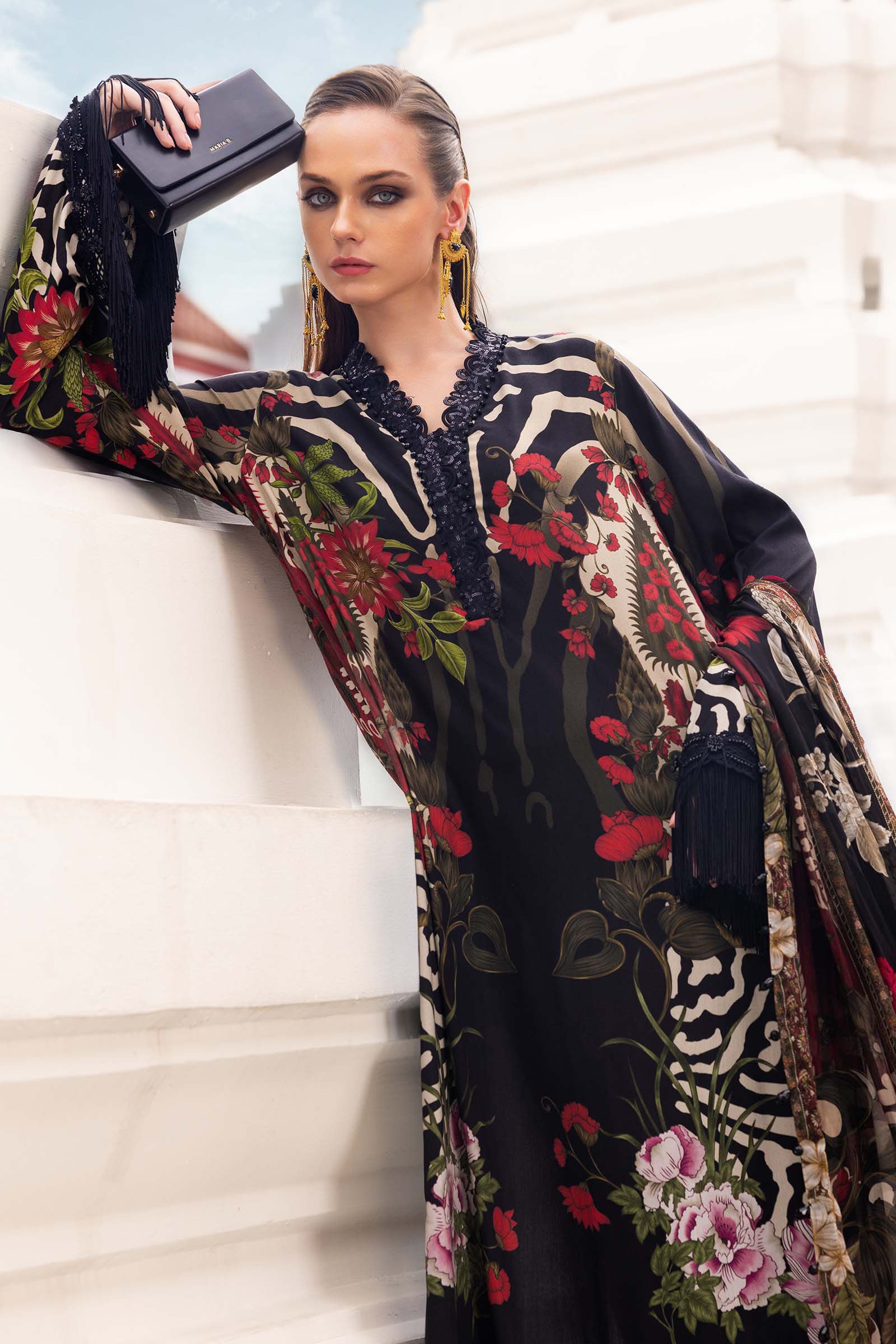 Maria B | M Prints Winter 25 | MPT-2810-B - House Of Hania