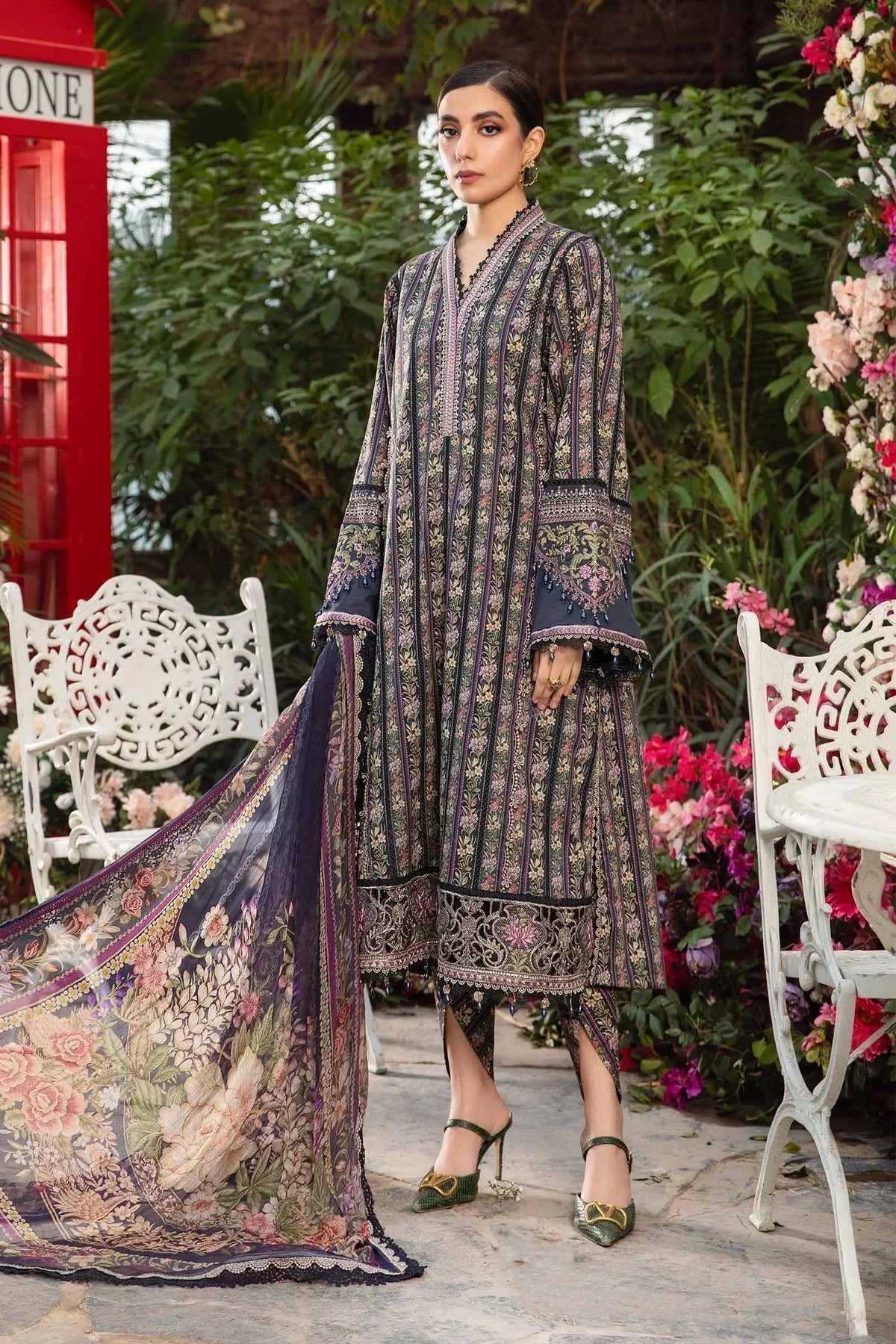 Maria B | M prints Spring 24 | MPT-2107-B - House Of Hania