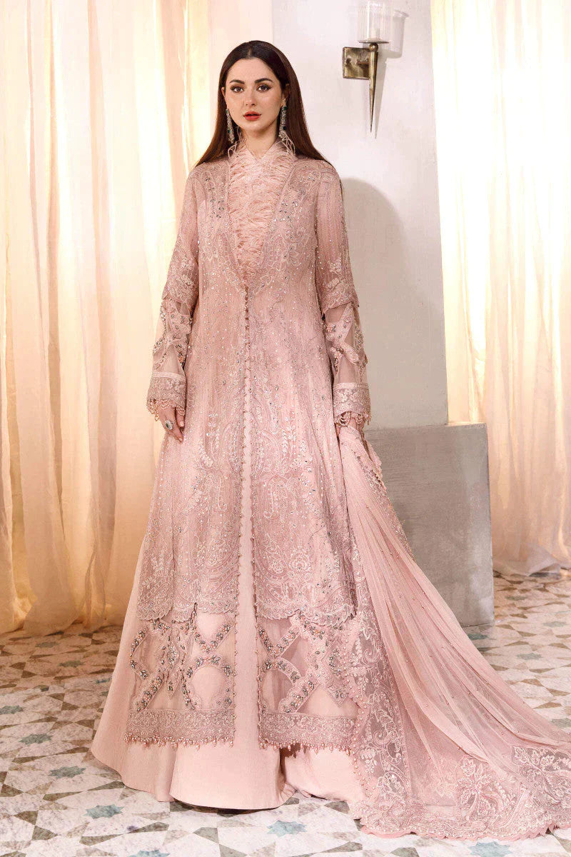 Maria.B MBROIDERED – Ash Pink (BD-2505) - House Of Hania