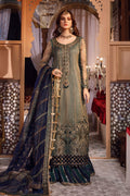 Maria.B MBROIDERED – Peacock Shades (BD-2508) - House Of Hania