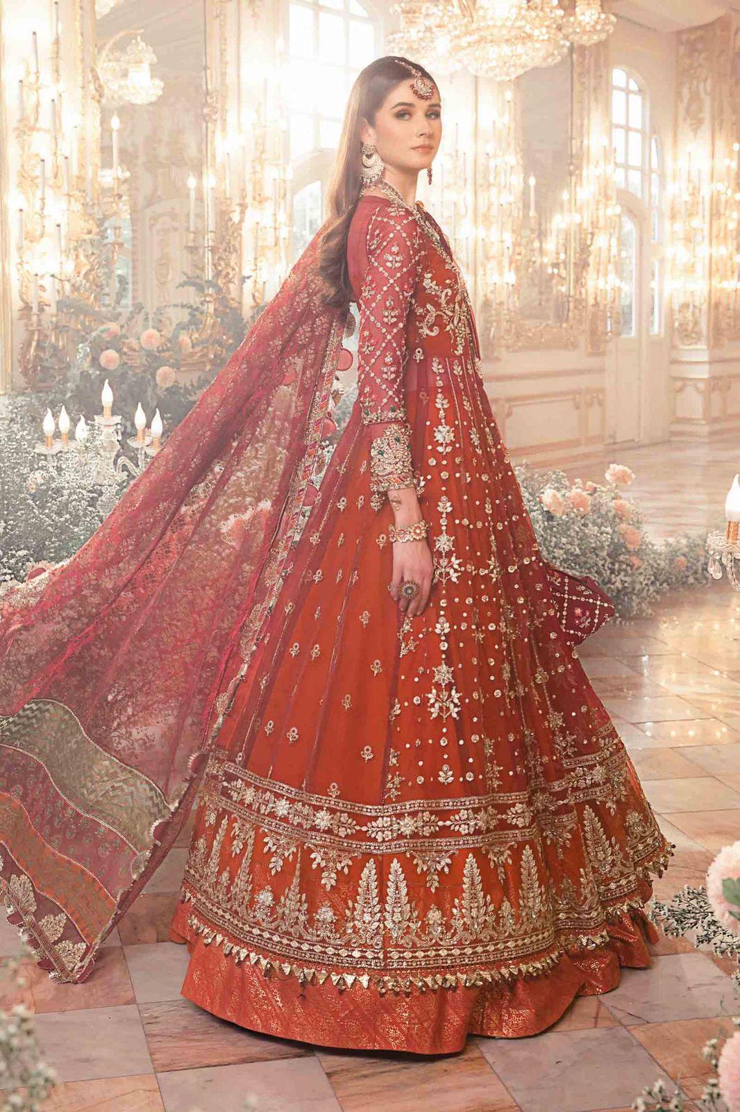Maria B - Maroon BD-2705 - House Of Hania