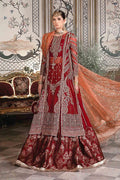 Maria B - Maroon BD-2708 - House Of Hania