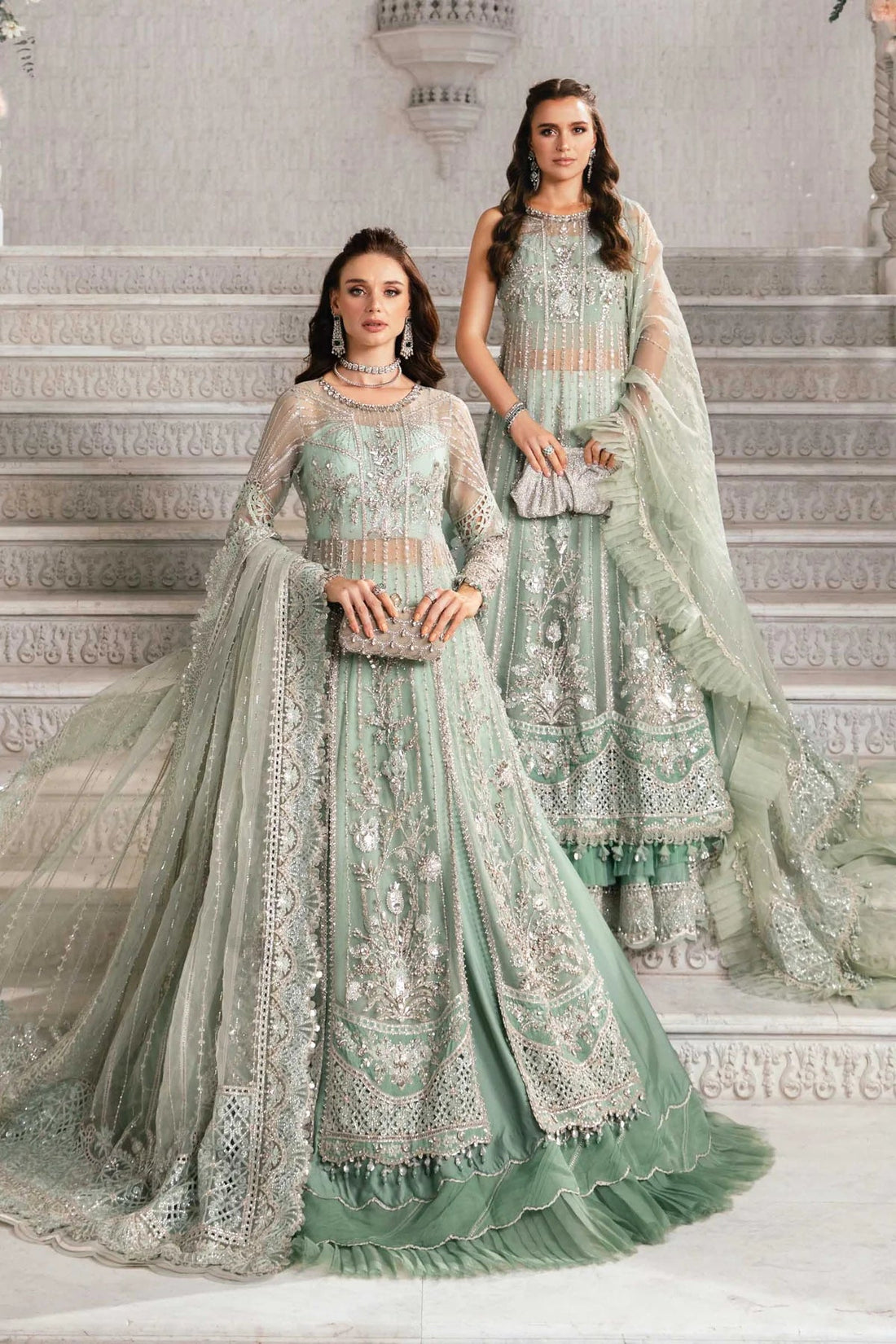 Maria B | Mbroidered Fabrics 2024 | BD-2803 - House Of Hania