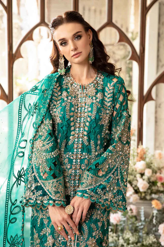 Maria B | Mbroidered Fabrics 2024 | BD-2806 - House Of Hania