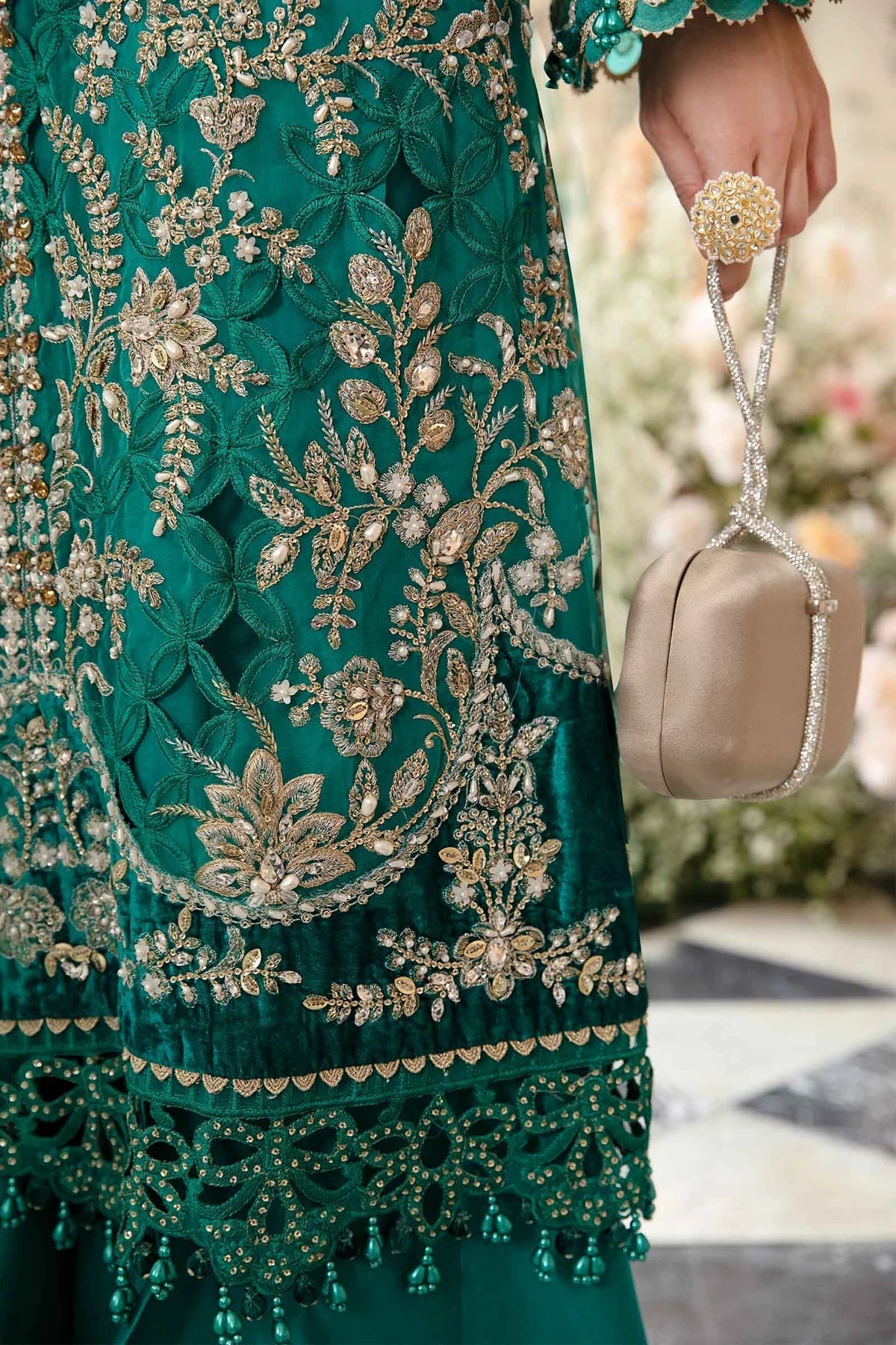 Maria B | Mbroidered Fabrics 2024 | BD-2806 - House Of Hania