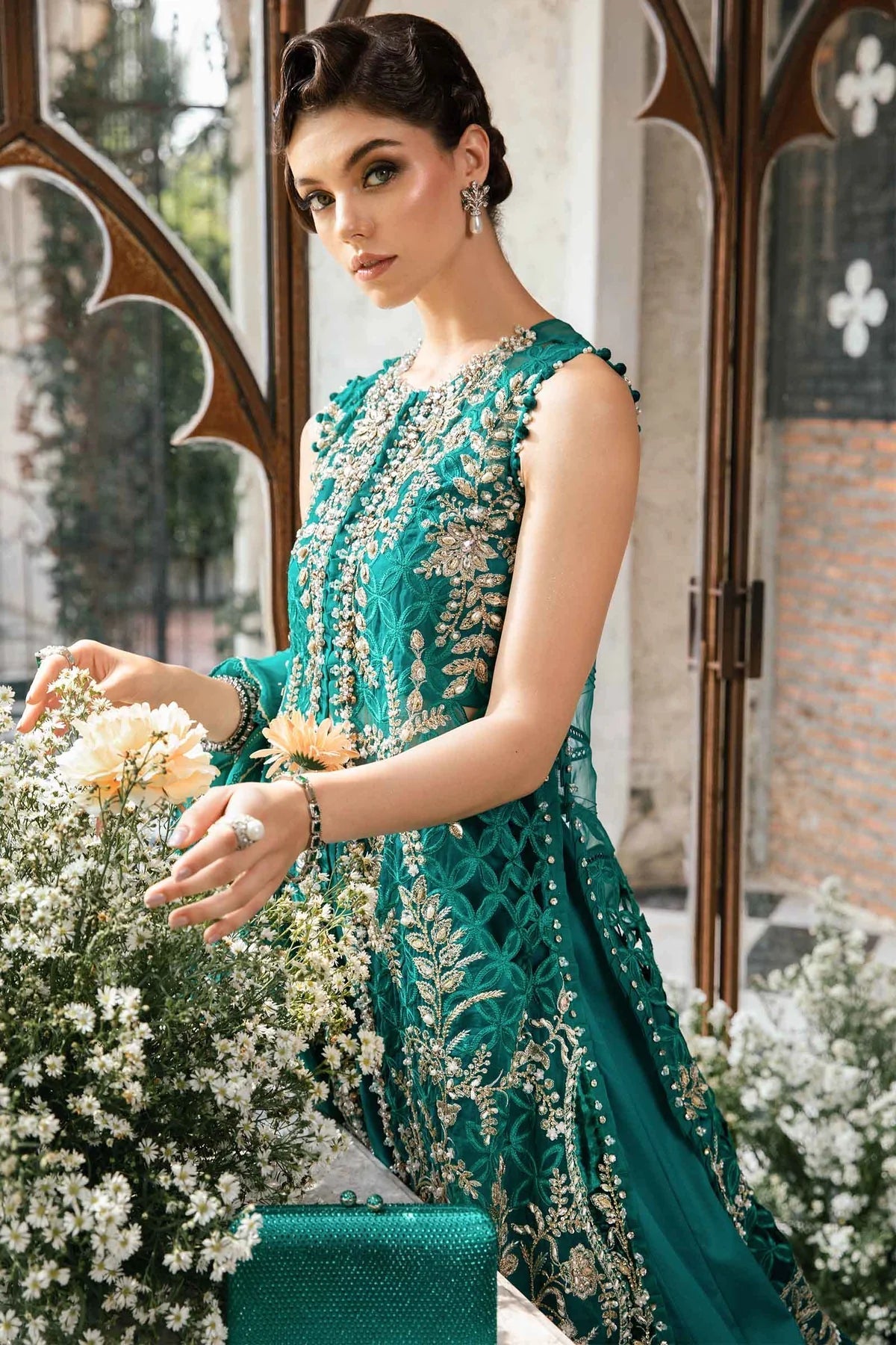 Maria B | Mbroidered Fabrics 2024 | BD-2806 - House Of Hania