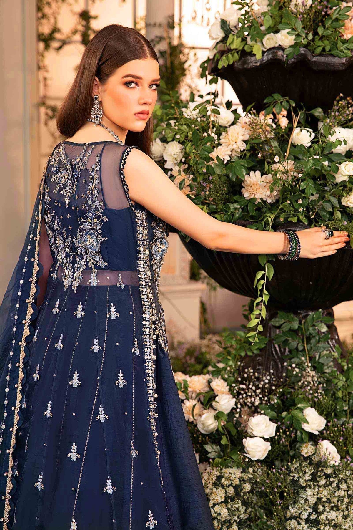 Maria B | Mbroidered Formals 24| Organza Suit | BD-2901 - House Of Hania