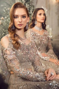 Maria B | Mbroidered Wedding Edition 23 | Black BD-2703 - House Of Hania