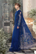Maria B | Mbroidered Wedding Edition 23 | Cobalt Blue BD-2704 - House Of Hania