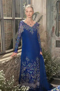 Maria B | Mbroidered Wedding Edition 23 | Cobalt Blue BD-2704 - House Of Hania