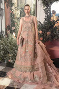 Maria B | Mbroidered Wedding Edition 23 | Pastel Pink BD-2706 - House Of Hania