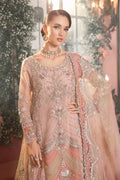 Maria B | Mbroidered Wedding Edition 23 | Pastel Pink BD-2706 - House Of Hania